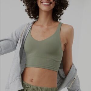 NWT OFFLINE By Aerie Real Me Low Key Longline Sports Bra
